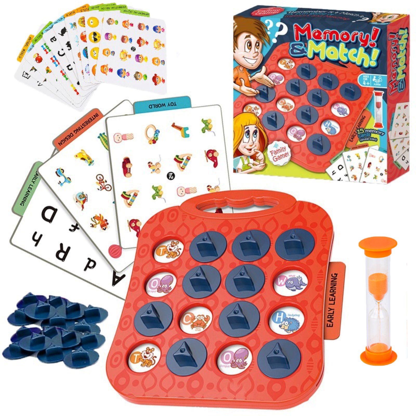 Gra logiczna Dopasuj Pary zabawka edukacyjna