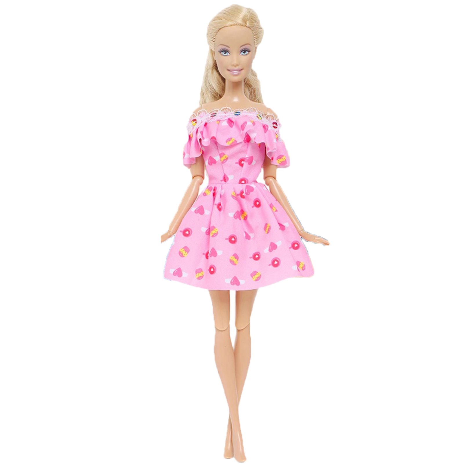 Ubranka dla Lalek Sukienki Buty Akcesoria Zestaw Ubranek