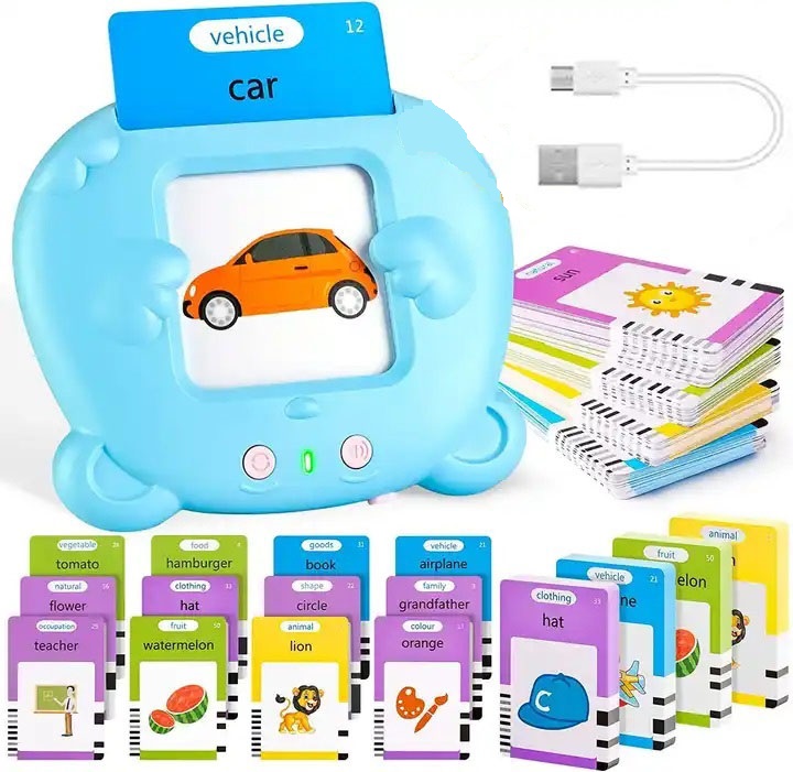 Interaktywny Miś do nauki angielskiego Odkryj wyjątkowy sposób na naukę angielskiego dla Twojego dziecka z naszym czytnikiem Kart. Ten uroczy miś to więcej niż zabawka – to innowacyjne narzędzie edukacyjne, które sprawi, że nauka języka angielskiego stanie się fascynującą przygodą dla Twojego malucha.