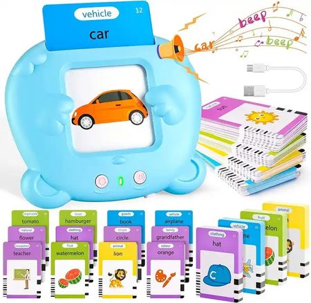 Miś do nauki angielskiego 224 słówka Niebieski